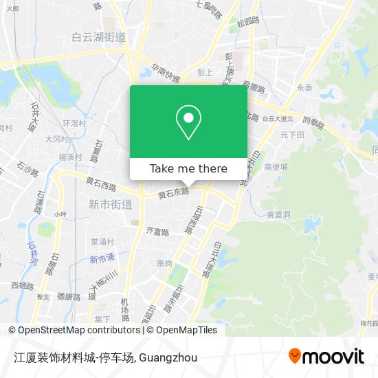 江厦装饰材料城-停车场 map