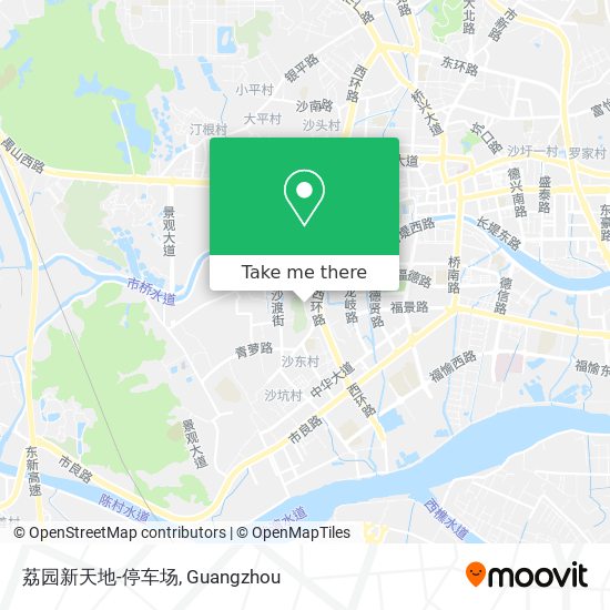 荔园新天地-停车场 map