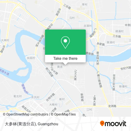 大参林(黄连分店) map