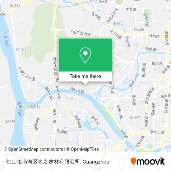 佛山市南海区名发建材有限公司 map