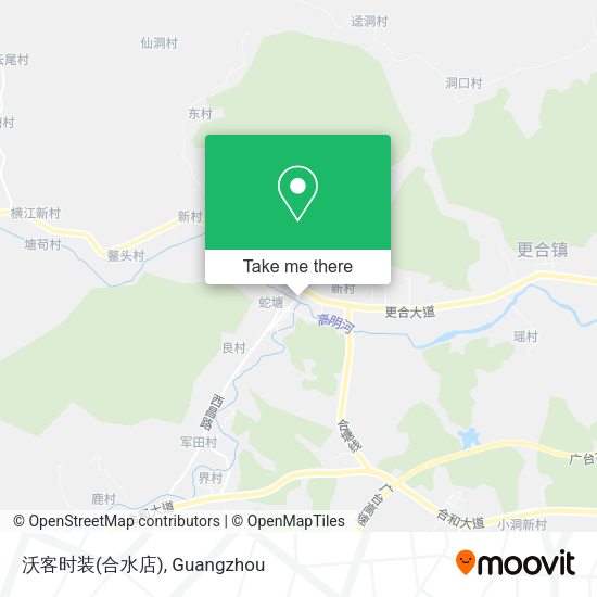 沃客时装(合水店) map
