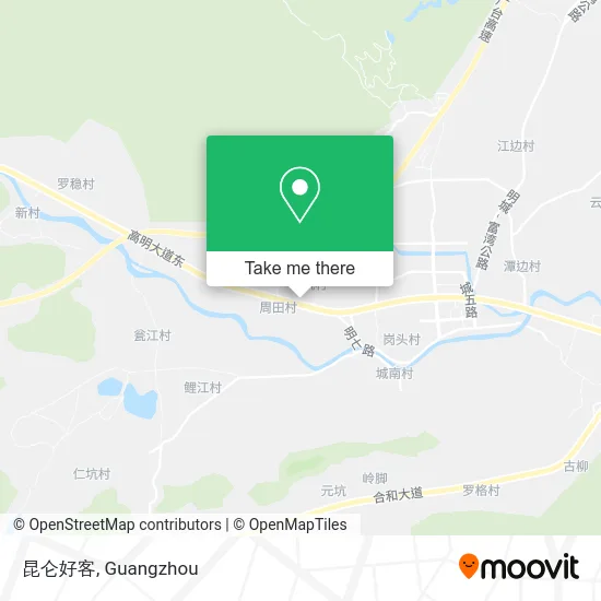 昆仑好客 map