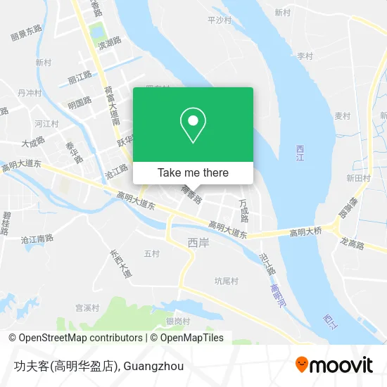 功夫客(高明华盈店) map