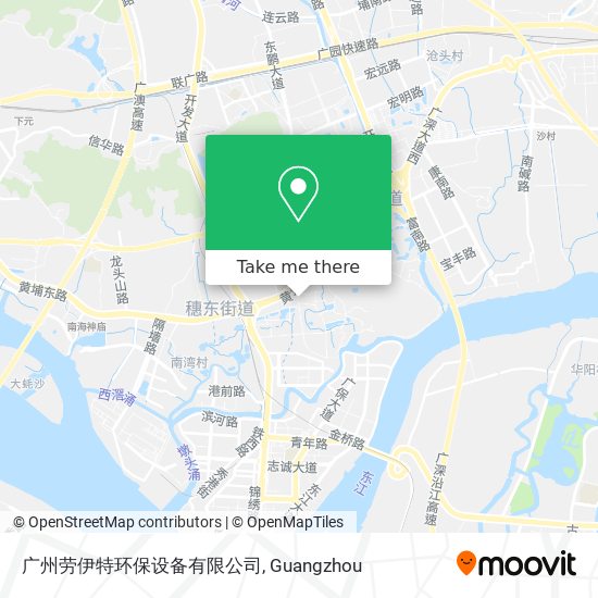 广州劳伊特环保设备有限公司 map