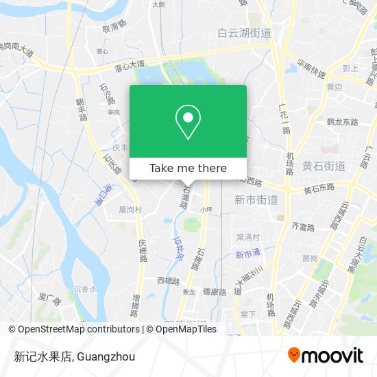 新记水果店 map
