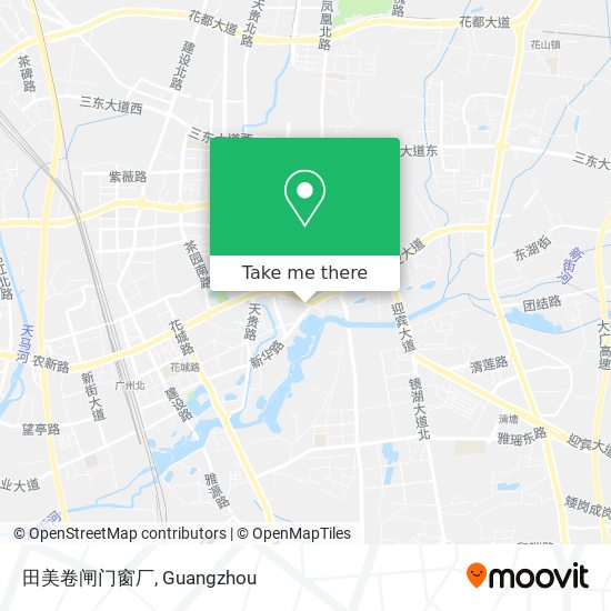 田美卷闸门窗厂 map