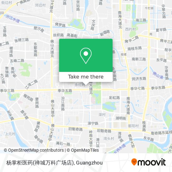 杨掌柜医药(禅城万科广场店) map