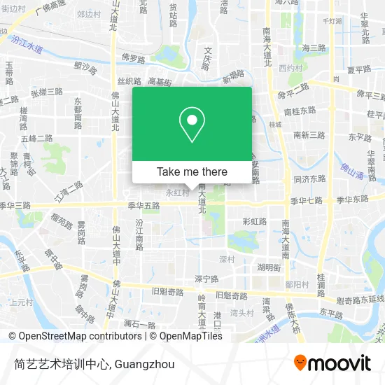 简艺艺术培训中心 map