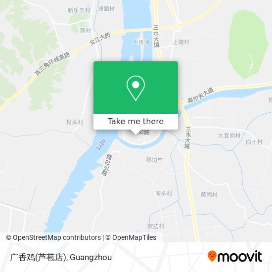 广香鸡(芦苞店) map