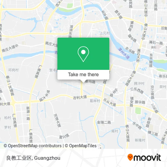 良教工业区 map