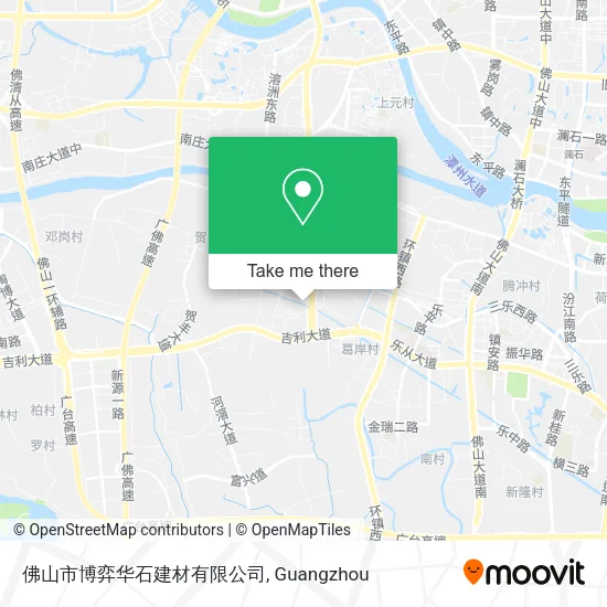 佛山市博弈华石建材有限公司 map