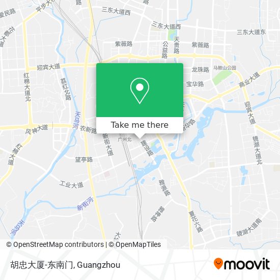 胡忠大厦-东南门 map