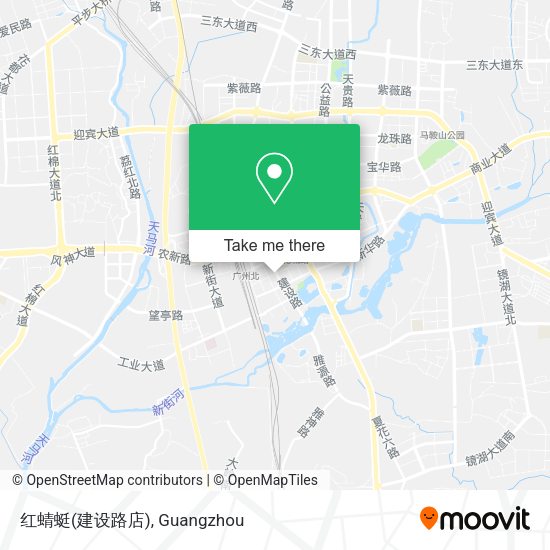 红蜻蜓(建设路店) map