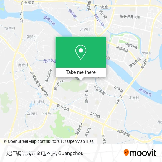 龙江镇信成五金电器店 map