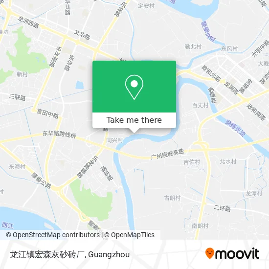 龙江镇宏森灰砂砖厂 map