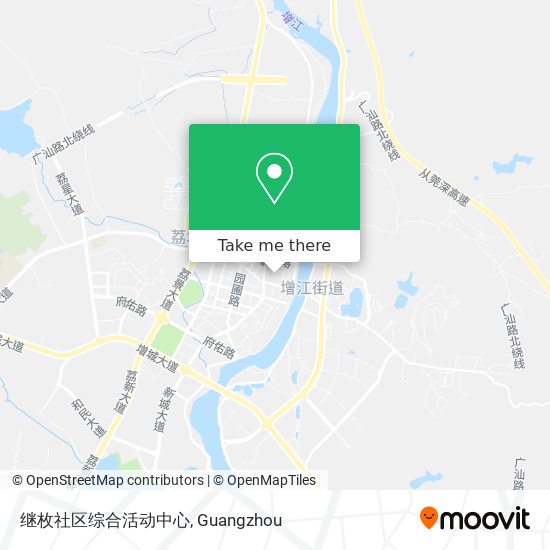 继枚社区综合活动中心 map