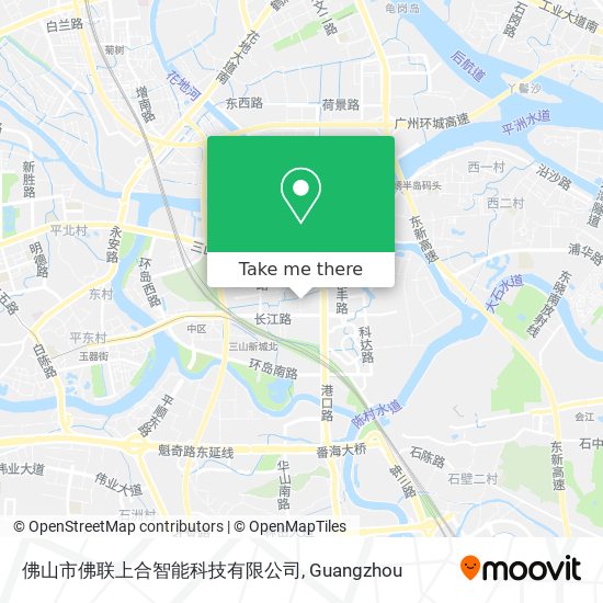 佛山市佛联上合智能科技有限公司 map