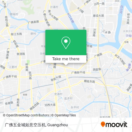 广佛五金城如意空压机 map