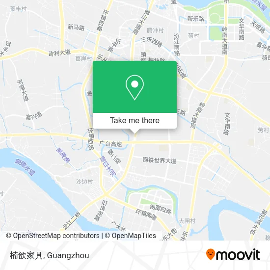 楠歆家具 map