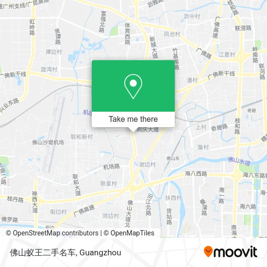佛山蚁王二手名车 map