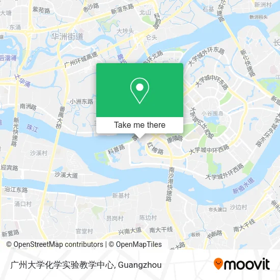 广州大学化学实验教学中心 map