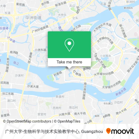 广州大学-生物科学与技术实验教学中心 map