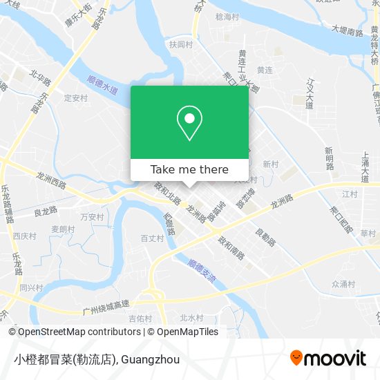 小橙都冒菜(勒流店) map