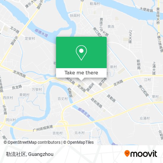 勒流社区 map
