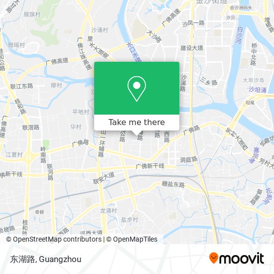 东湖路 map