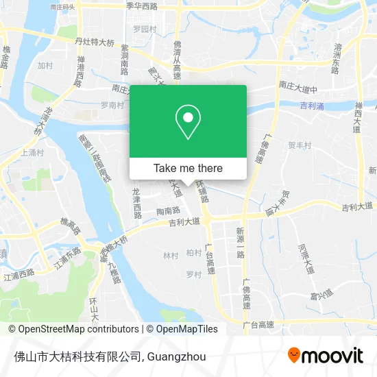 佛山市大桔科技有限公司 map
