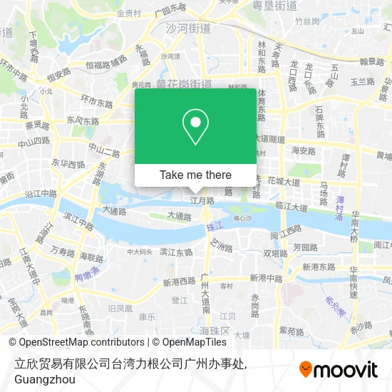 立欣贸易有限公司台湾力根公司广州办事处 map