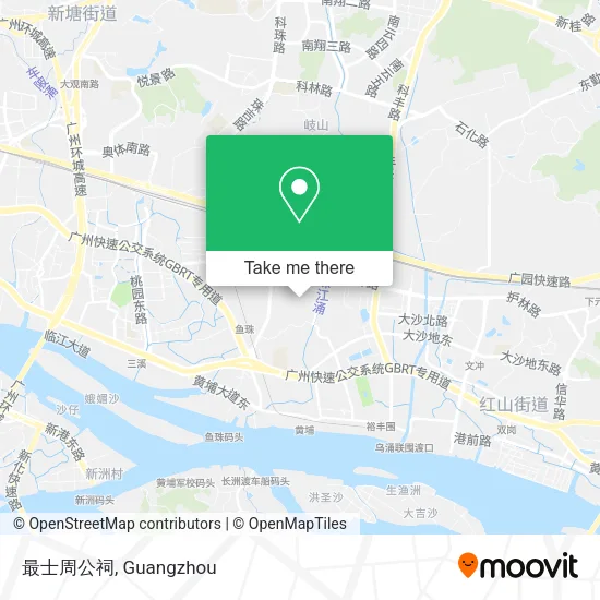 最士周公祠 map