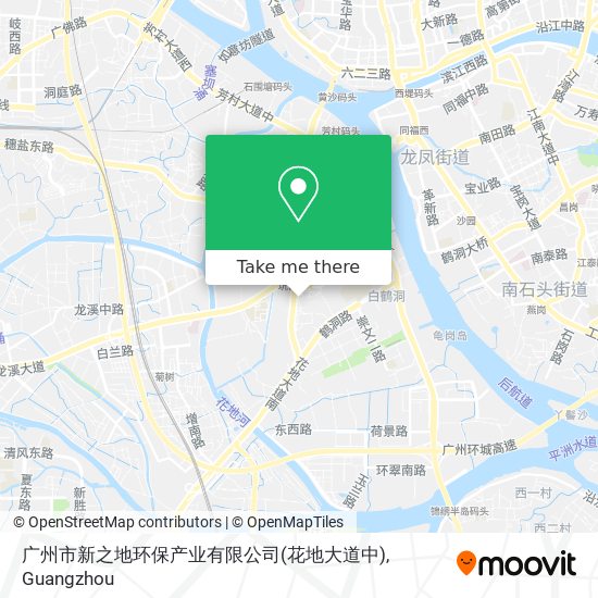 广州市新之地环保产业有限公司(花地大道中) map