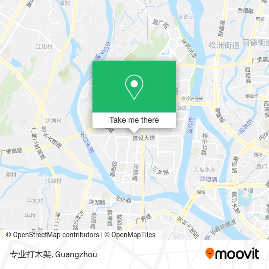专业打木架 map