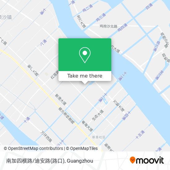 南加四横路/迪安路(路口) map