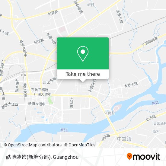 皓博装饰(新塘分部) map