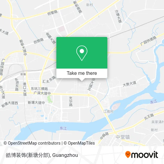 皓博装饰(新塘分部) map