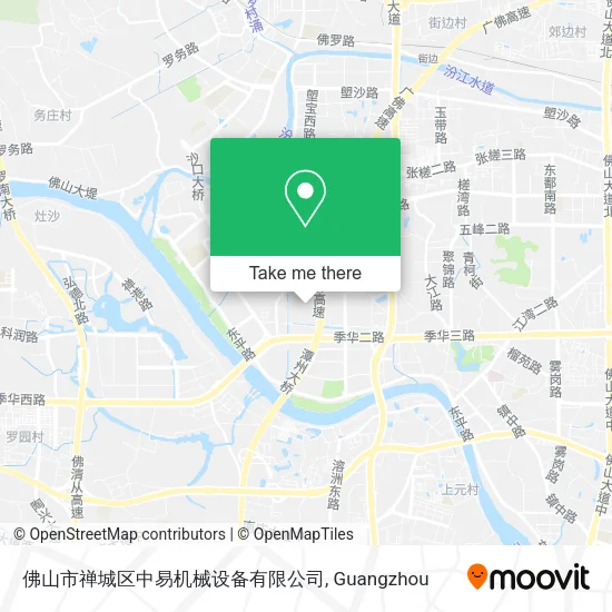 佛山市禅城区中易机械设备有限公司 map