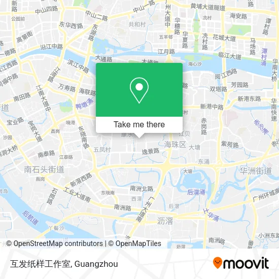 互发纸样工作室 map