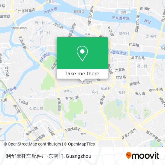 利华摩托车配件厂-东南门 map
