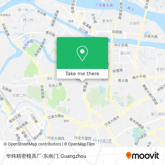 华炜精密模具厂-东南门 map