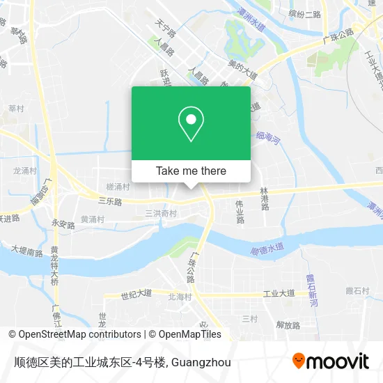 顺德区美的工业城东区-4号楼 map