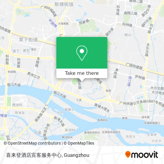 喜来登酒店宾客服务中心 map