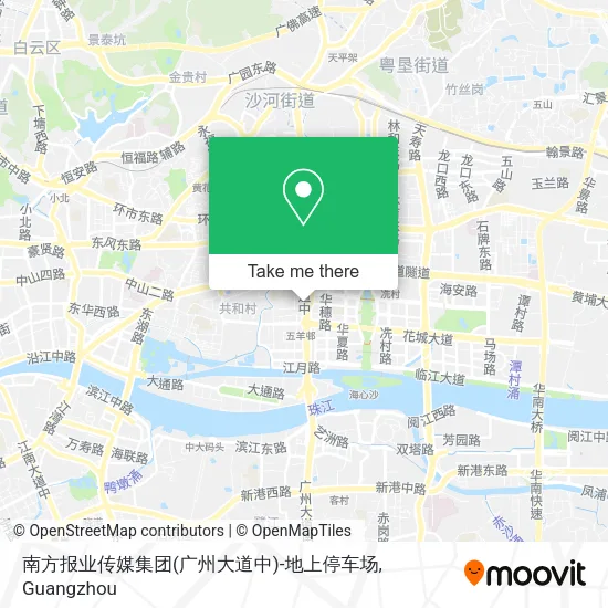 南方报业传媒集团(广州大道中)-地上停车场 map