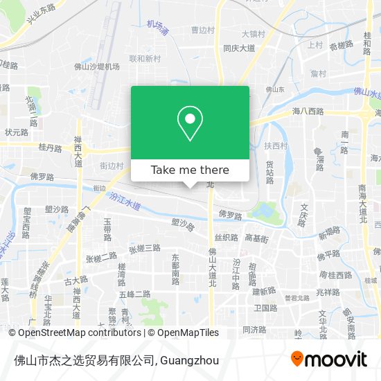 佛山市杰之选贸易有限公司 map