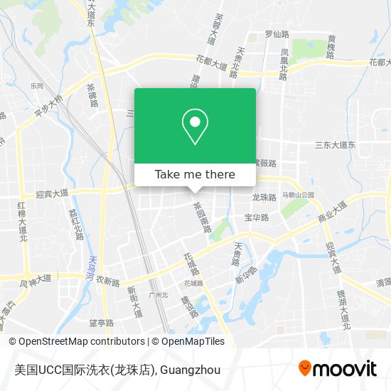 美国UCC国际洗衣(龙珠店) map