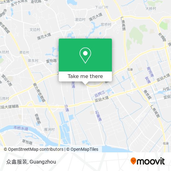 众鑫服装 map