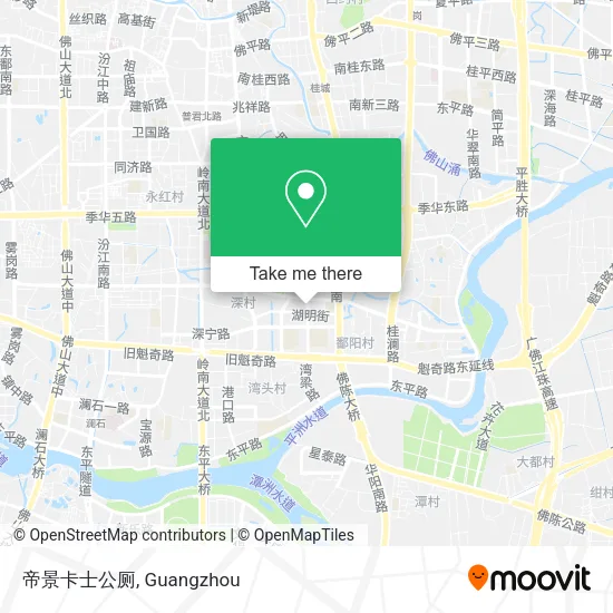 帝景卡士公厕 map