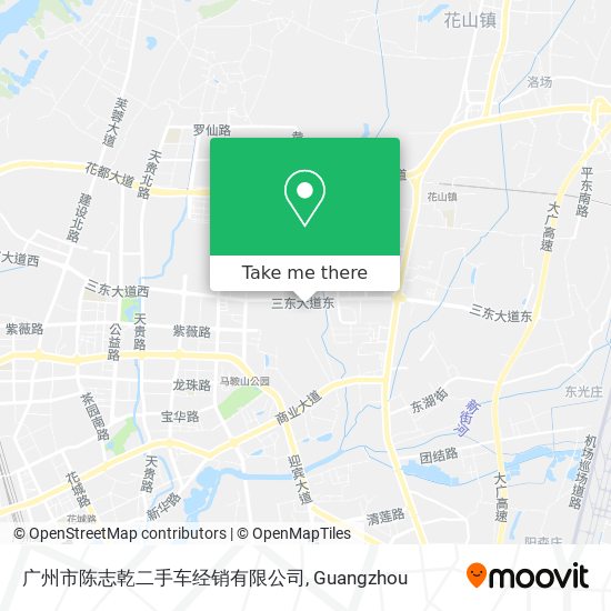 广州市陈志乾二手车经销有限公司 map