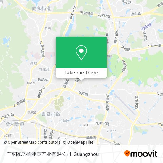 广东陈老橘健康产业有限公司 map